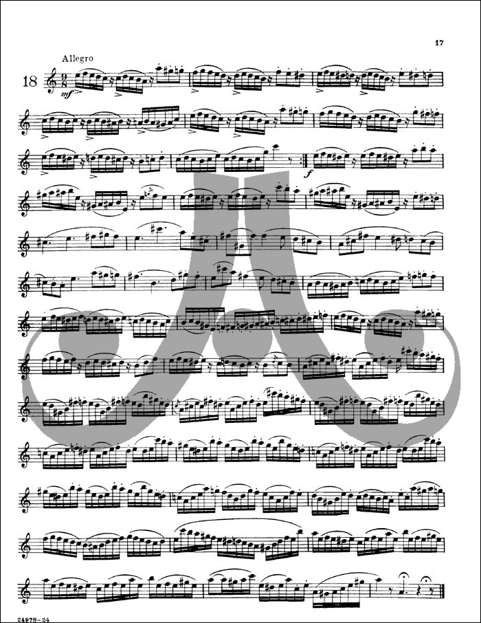 klose - 25 daily exercises for saxophone